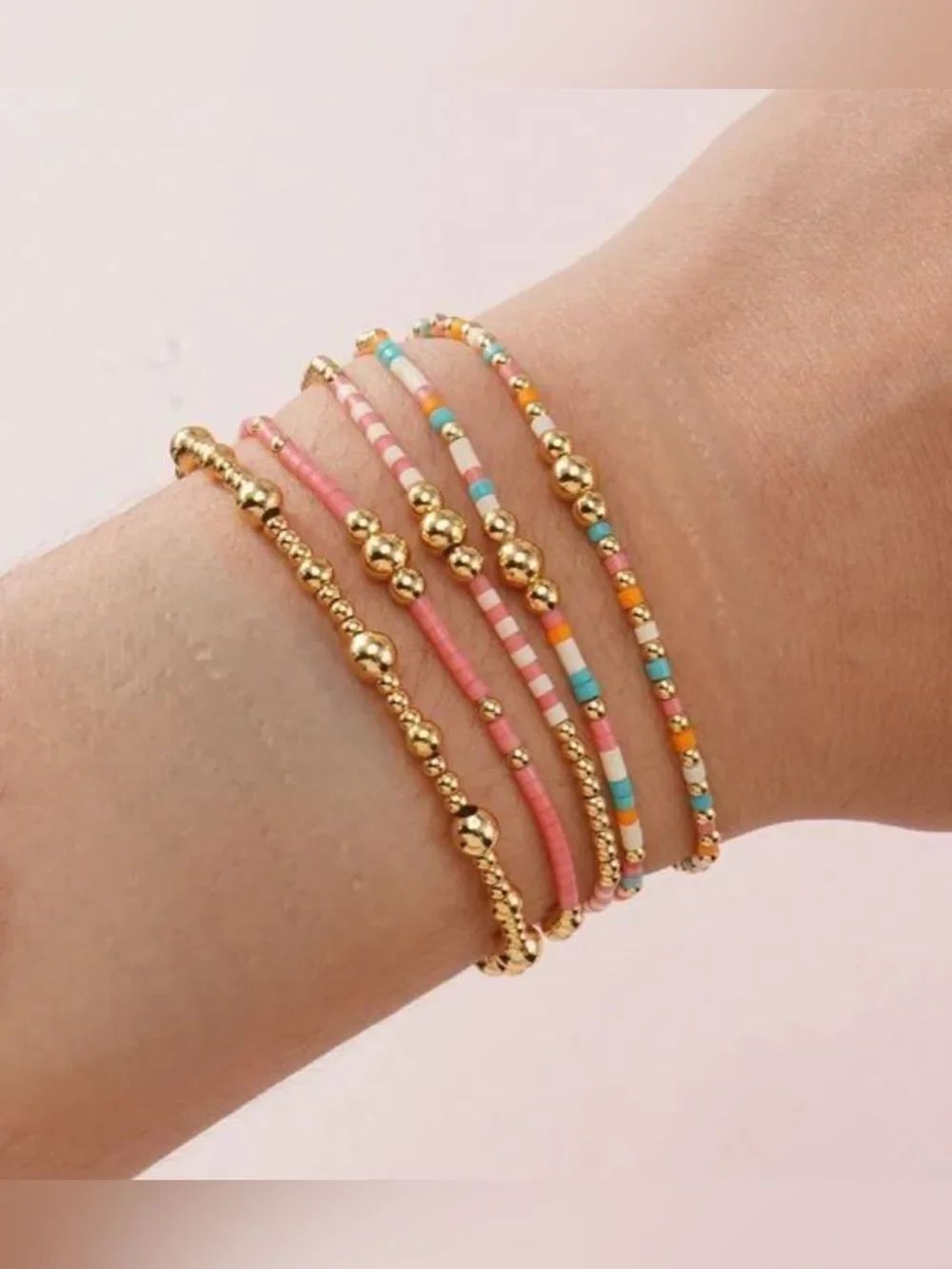 Boho bracelet set #2710